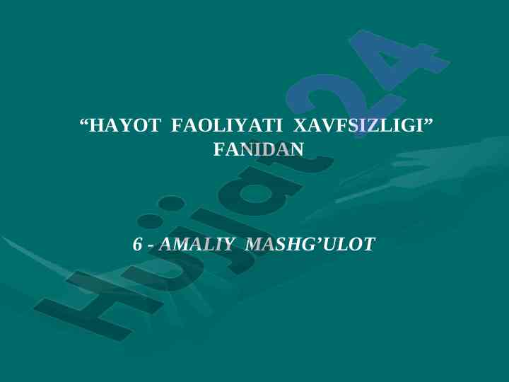 Shovqin va uni o'lchaydigan asboblarni o'rganish
