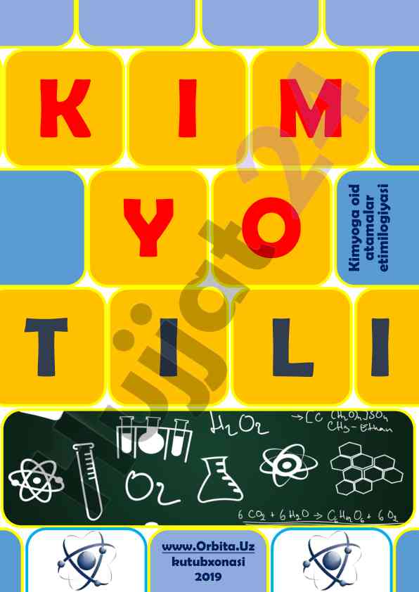Kimyoviy elementlar va atamalar etimologiyasi