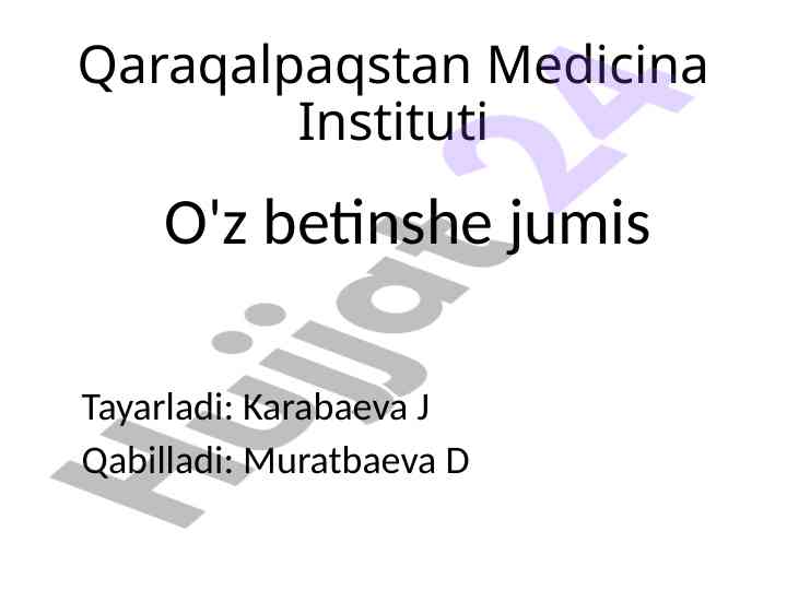 Silikotuberkulyoz klinikali emlew joba