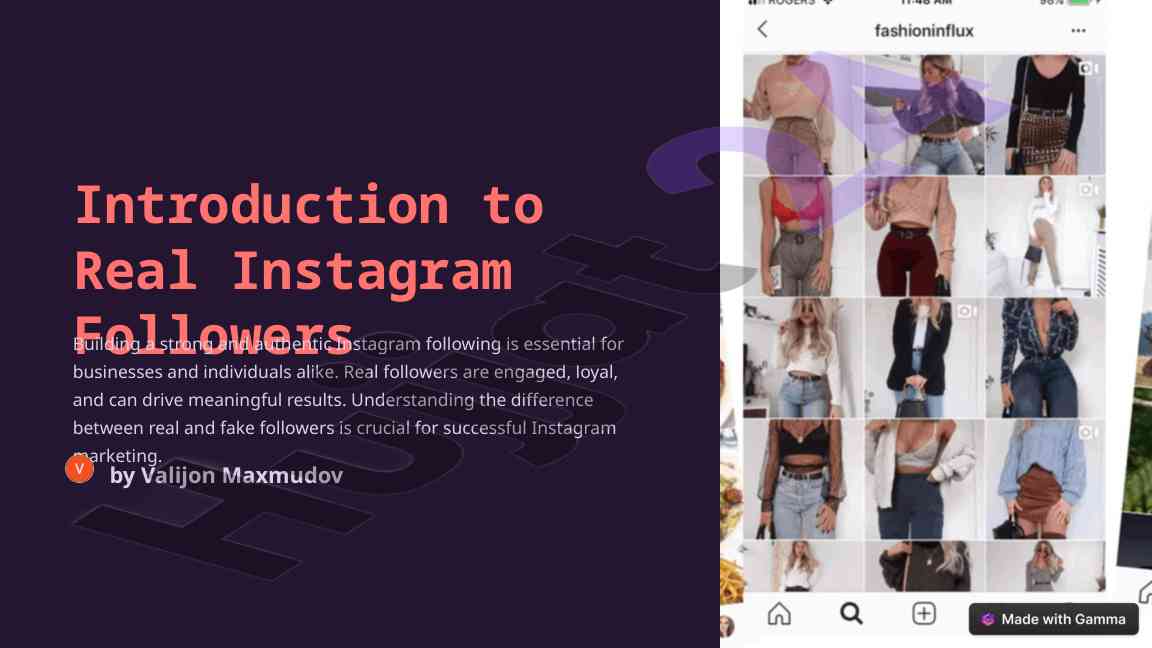 Building a strong instagram following guide