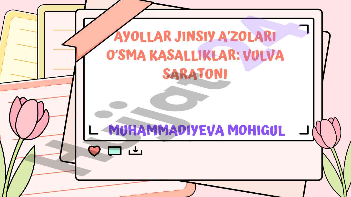 Vulva saratoniga ta'sir etuvchi omillar