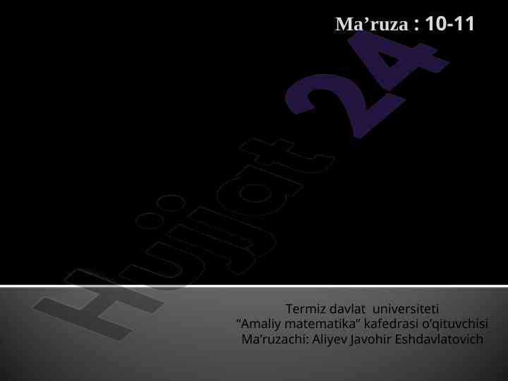 Mapleda differentsiallash va integrallash buyruqlari