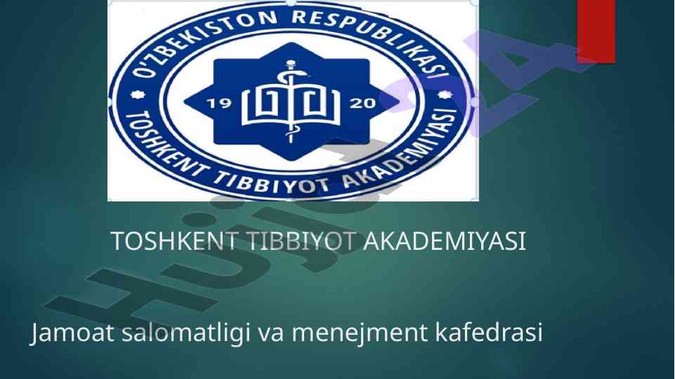 Qadimgi o'rta osiyo tibbiyoti avesto asosida