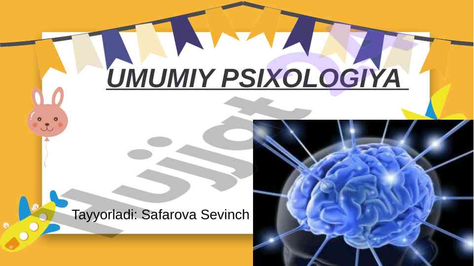 Jahon psixologlarining yosh davrlar psixologiyasi