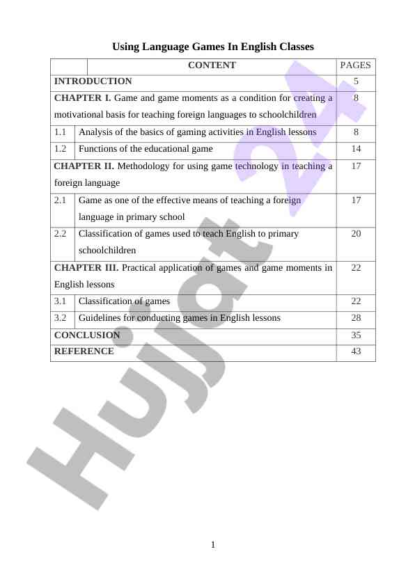 Using language games in english classes