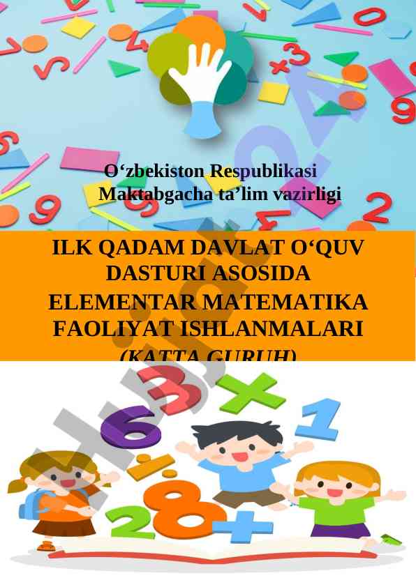 Elementar matematika faoliyat ishlanmalari