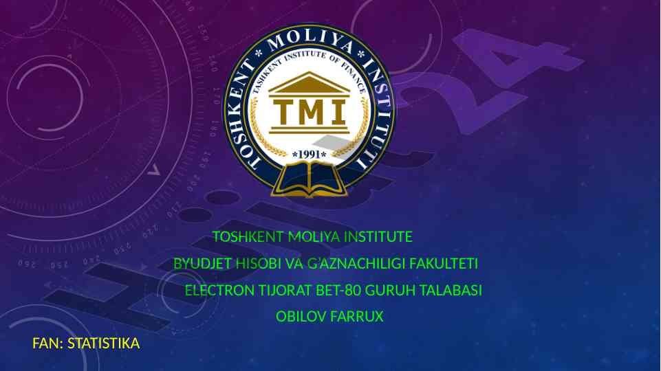 Daniya davlatining tuzilishi va statistik ko'rsatkichlari