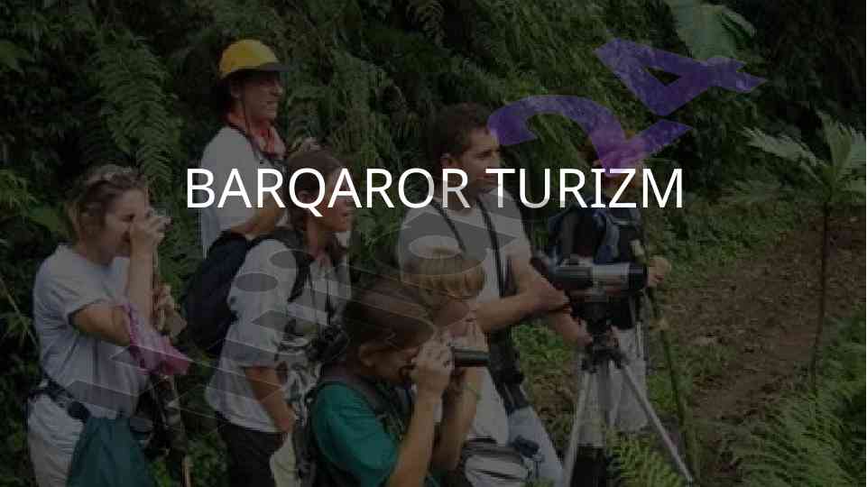 Barqaror turizmning iqtisodiy ta'siri