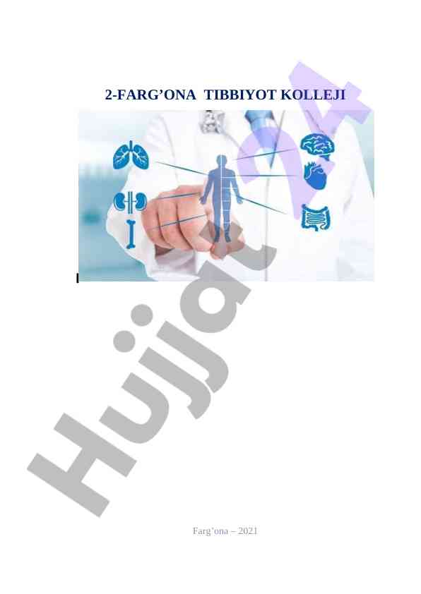 Jamiyat sog'liqni saqlash va tibbiy statistika