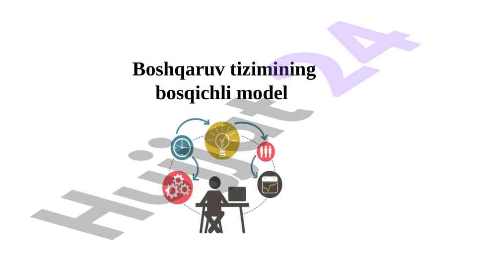 Boshqaruv tizimining bosqichli modelining tahlili