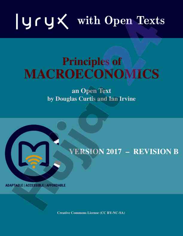Principles of macroeconomics open text resource