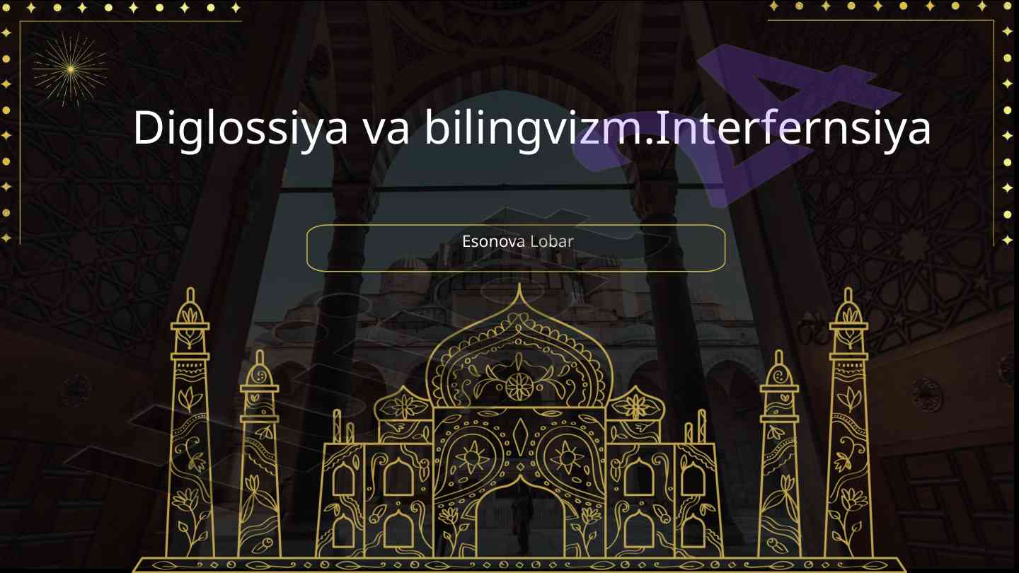 Diglossiya va bilingvizm o'rtasidagi farqlar