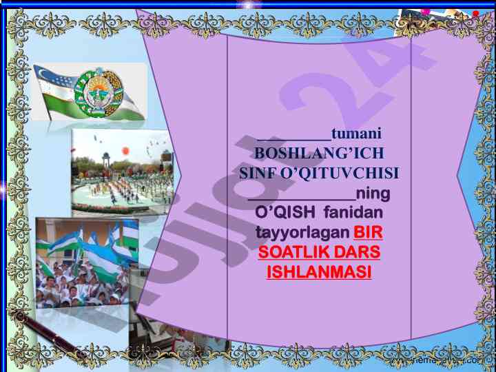 Dars ishlanmasi: ibn sino bilan tabib
