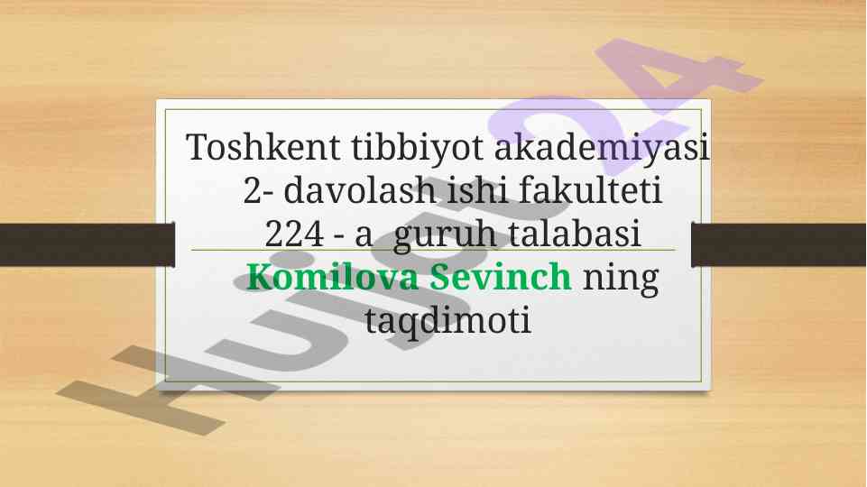 Hayot faoliyati xavfsizligi va fuqaro muhofazasi