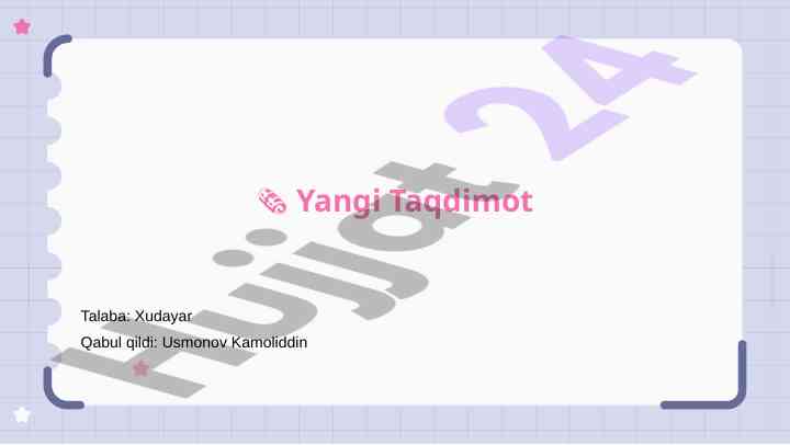 Yangi taqdimotda vizual tasvirlarning ahamiyati