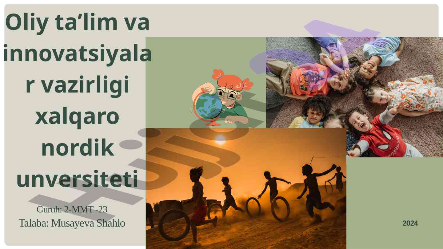 Tabiatga oid o'yin turlari va didaktik ahamiyati