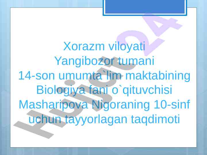 Tabiiy tanlanish va uning turlari