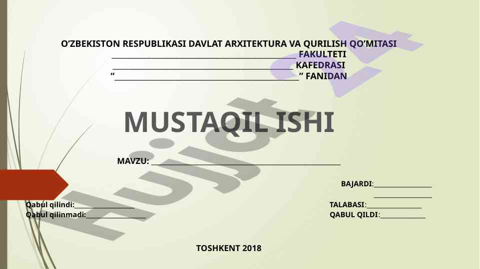 Tarkibli yog’och haqida umumiy ma’lumot