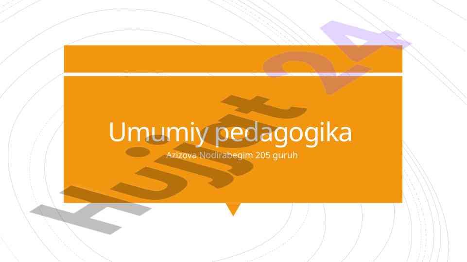 Kasbiy pedagogik fantaziya tushunchalari va ahmiyati
