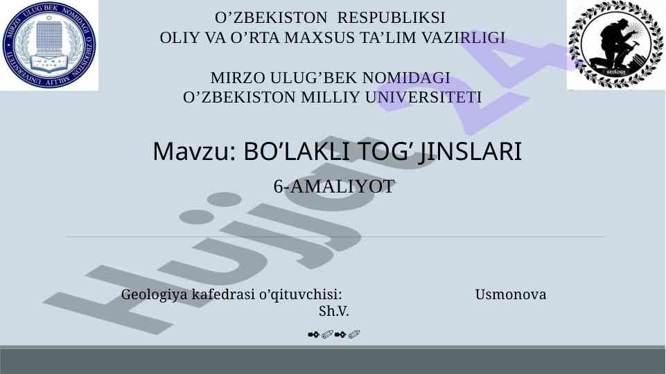 Bo‘lakli tog‘ jinslari amaliyoti