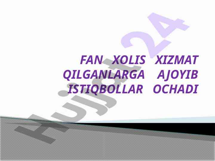 Mexanik energiyaning saqlanish qonuni dars rejasi