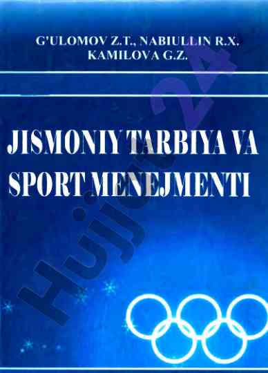 Jismoniy tarbiya va sport menejmenti darslik ii qism