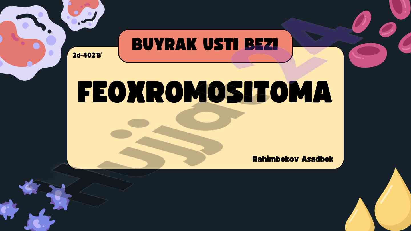Feoxromositoma va uning epidemiologiyasi