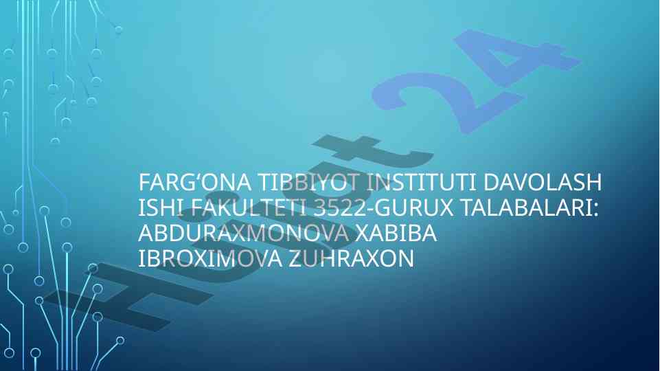 Shaxsiy ovqatlanishning adekvatligini tekshirish