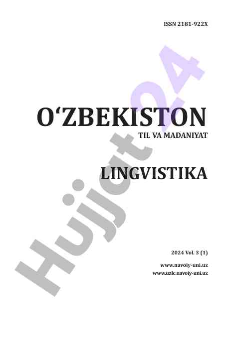 O‘zbekiston til va madaniyati jurnali tahlili