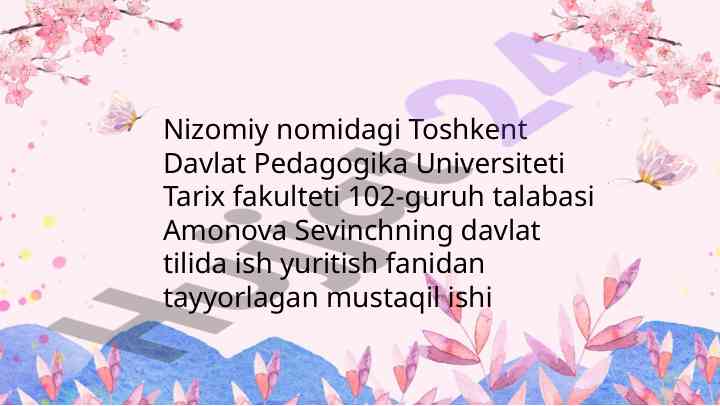 Kasbiy nutqning qo'llanilishi sohalari tahlili