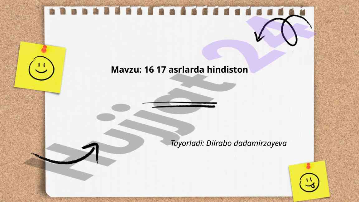16 17 Asrlarda Hindiston Tarixi