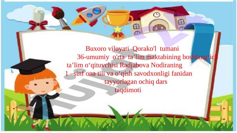 Ochiq dars: tug‘ilgan kuning bilan bayramlar