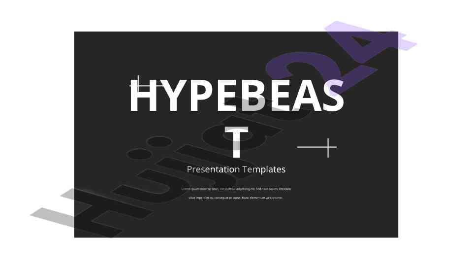 Hypebeast presentation templates overview