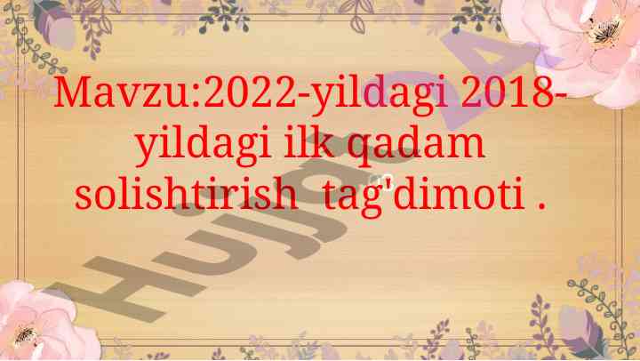 Maktabgacha ta'limda tasviriy faoliyat mashg'ulotlari