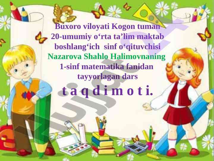 Bir nechta tayoqchalardan har xil shakllarni yasash