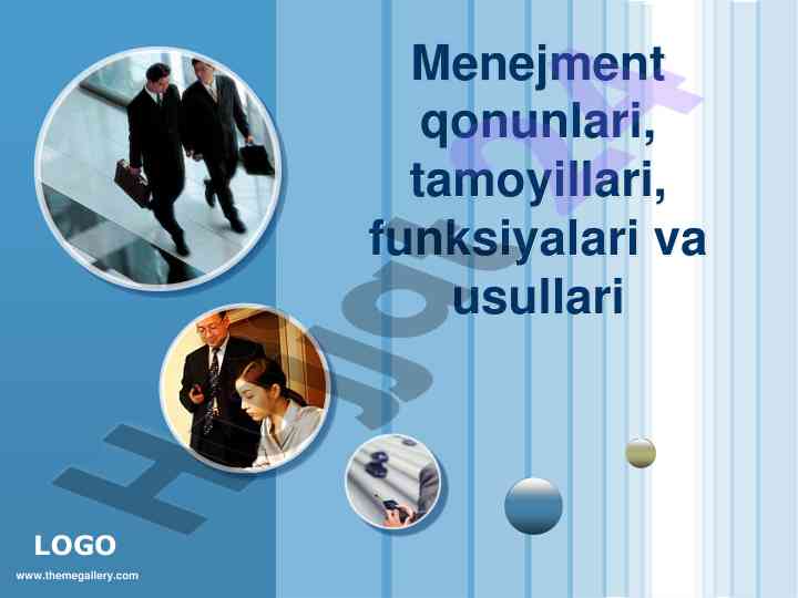 Menejment qonunlari va tamoyillari
