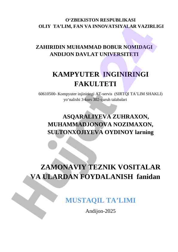 Planshetlarning dasturiy ta'minoti va foydalanish