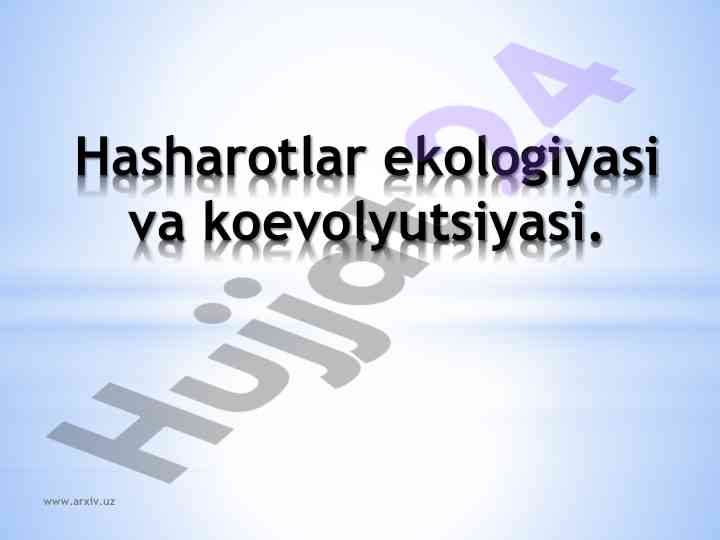 Qisqichbaqasimonlar sinfi va ularning o'rganilishi