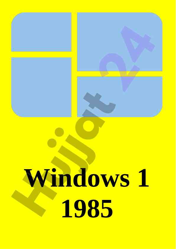 Historical evolution of windows operating systems