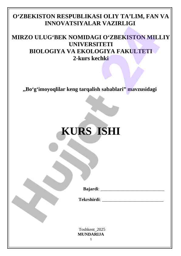 Boʻgʻimoyoqlilar keng tarqalish sabablari