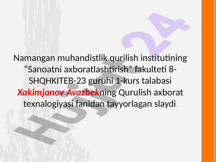 Ms word dasturi haqida malumotlar va reja