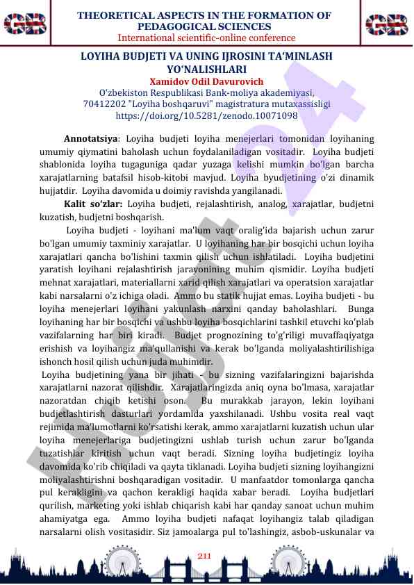 Theoretical aspects in the formation of pedagogical sciences
