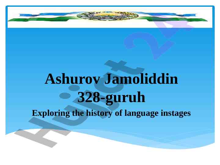 Exploring the history of language learning stages