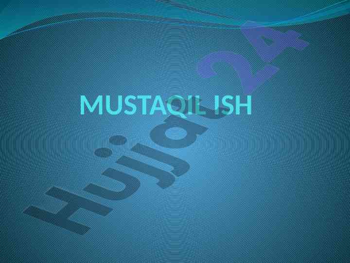 Iqtisodiyotga kirishning asosiy tushunchalari