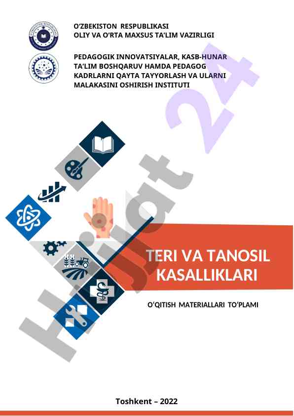Teri va tanosil kasalliklari oʻqitish materiallari