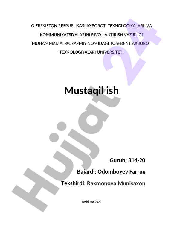 Dasturlarni loyihalashda shablonlar qo'llanishi