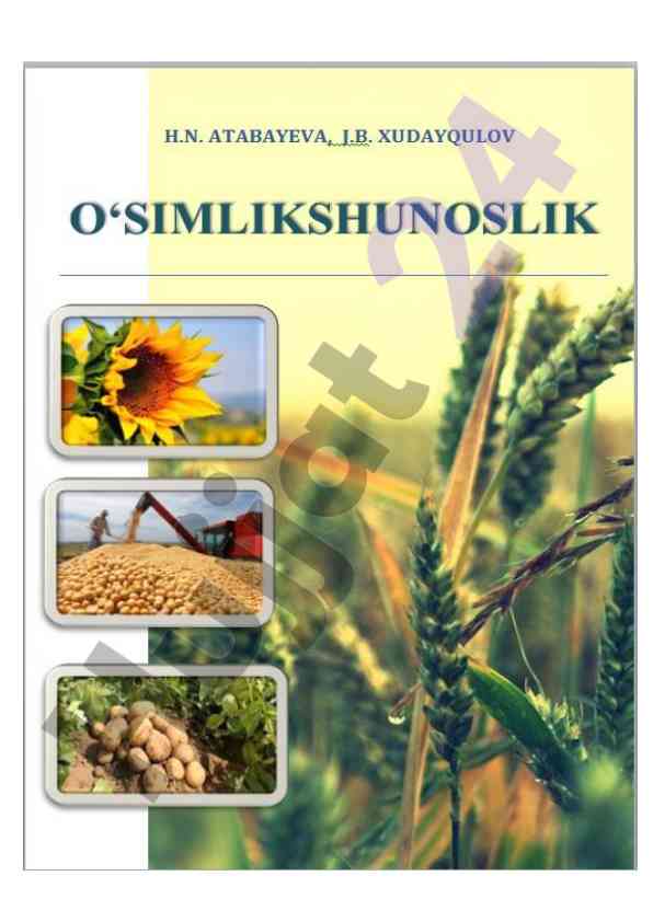 O‘zbekistonda o‘simlikshunoslik darsligi