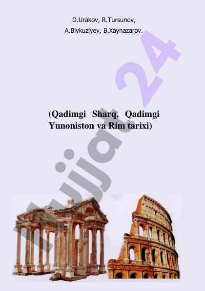 Jahon tarixi o‘quv qo‘llanmasi: qadimgi sharqdan rimgacha