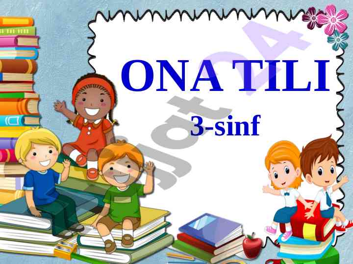 Gapda so'zlarning bog'lanishi mavzusida taqdimot