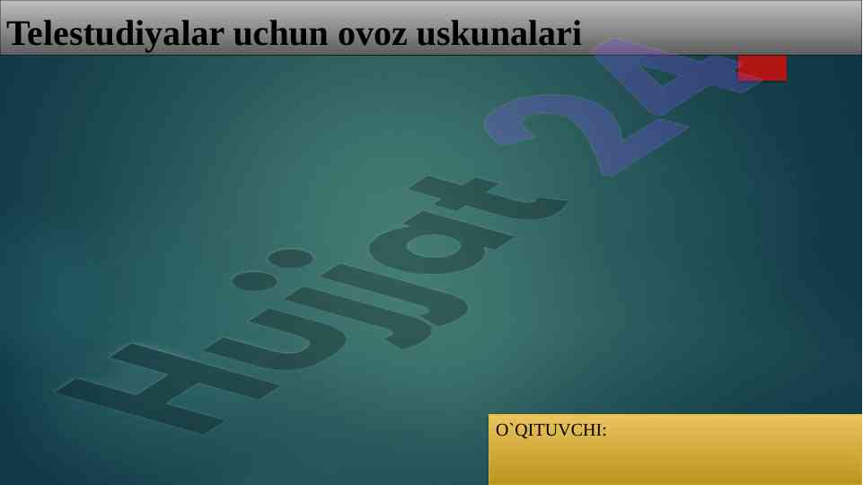 Mikrofonlar tarixi va turlari haqida ma'lumot